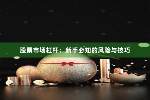股票市场杠杆：新手必知的风险与技巧